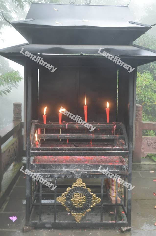 Candles at the Temple